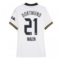 Maglie da calcio Borussia Dortmund Donyell Malen #21 Terza Maglia Femminile 2024-25 Manica Corta